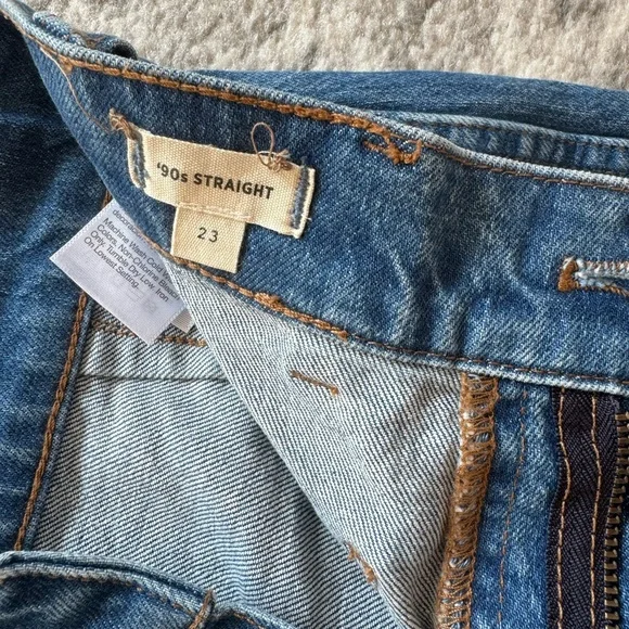 Madewell The '90s Straight Utility Jean - Picture 4 of 4